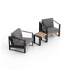 Modern Muskoka Slim 3 Piece Chair Set