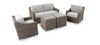 Bretton Slim Love Seat Set with Covers